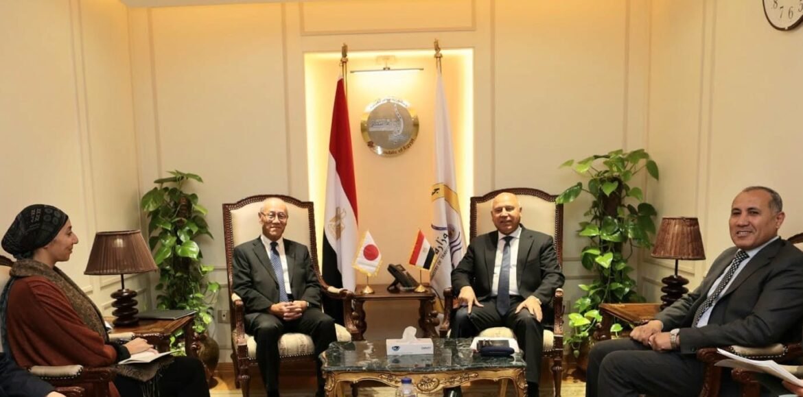 وزير-النقل-يبحث-مع-سفير-اليابان-بالقاهرة-تعزيز-التعاون-ومتابعة-تنفيذ-المرحلة-الأولى-من-الخط-الرابع-للمترو